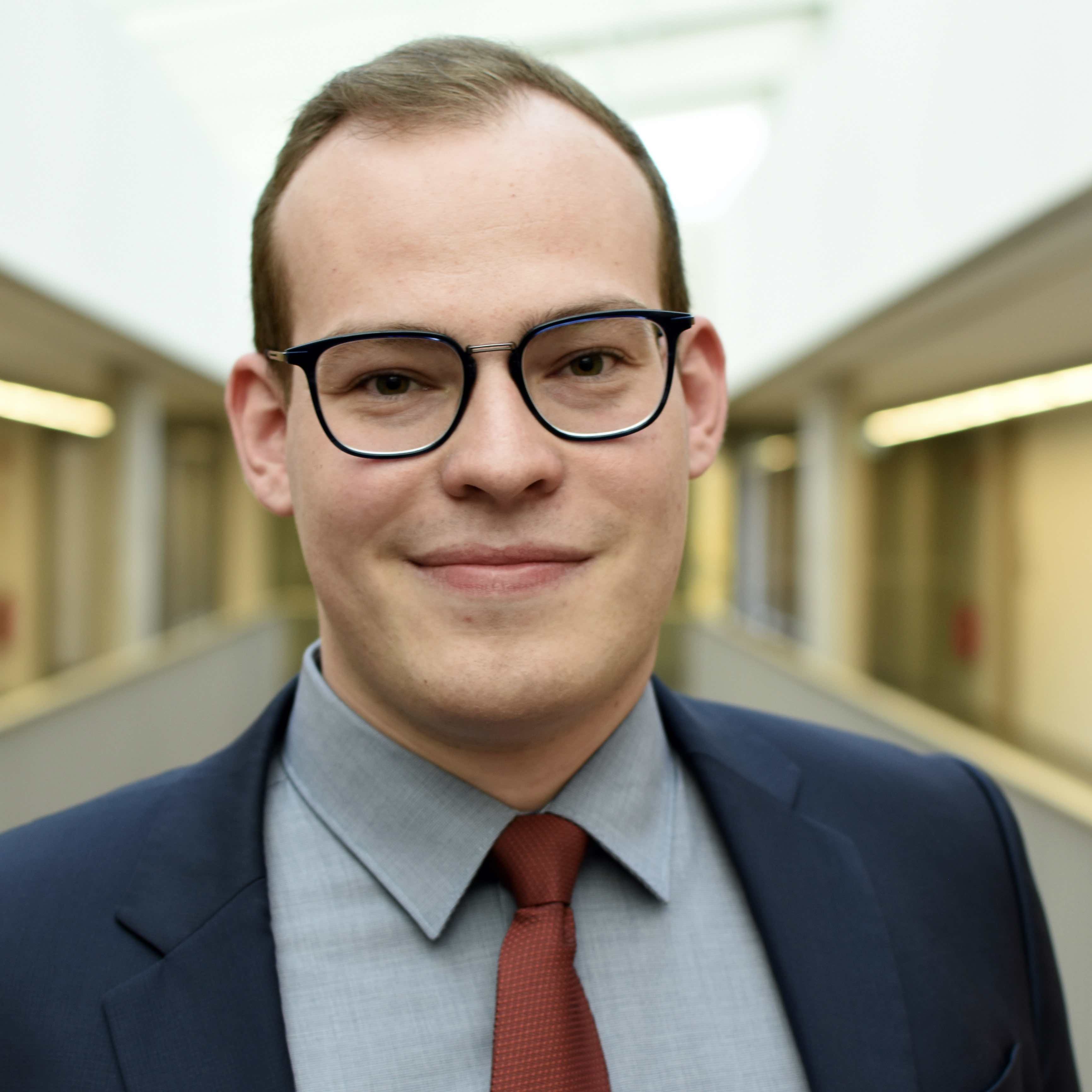 Bild des studentischen Mitarbeiters Rübartsch